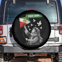 Free Iran Spare Tire Cover Lion And Sun Flag Persian Freedom Movement