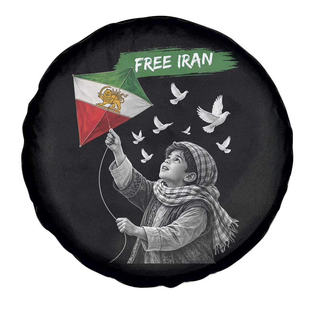 Free Iran Spare Tire Cover Lion And Sun Flag Persian Freedom Movement
