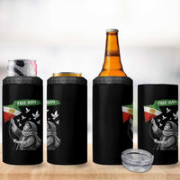 Free Iran 4 in 1 Can Cooler Tumbler Lion And Sun Flag Persian Freedom Movement