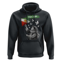 Free Iran Hoodie Lion And Sun Flag Persian Freedom Movement