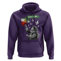 Free Iran Hoodie Lion And Sun Flag Persian Freedom Movement