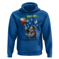 Free Iran Hoodie Lion And Sun Flag Persian Freedom Movement