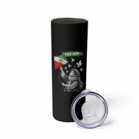 Free Iran Skinny Tumbler Lion And Sun Flag Persian Freedom Movement