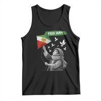 Free Iran Tank Top Lion And Sun Flag Persian Freedom Movement
