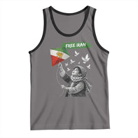 Free Iran Tank Top Lion And Sun Flag Persian Freedom Movement