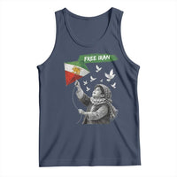 Free Iran Tank Top Lion And Sun Flag Persian Freedom Movement