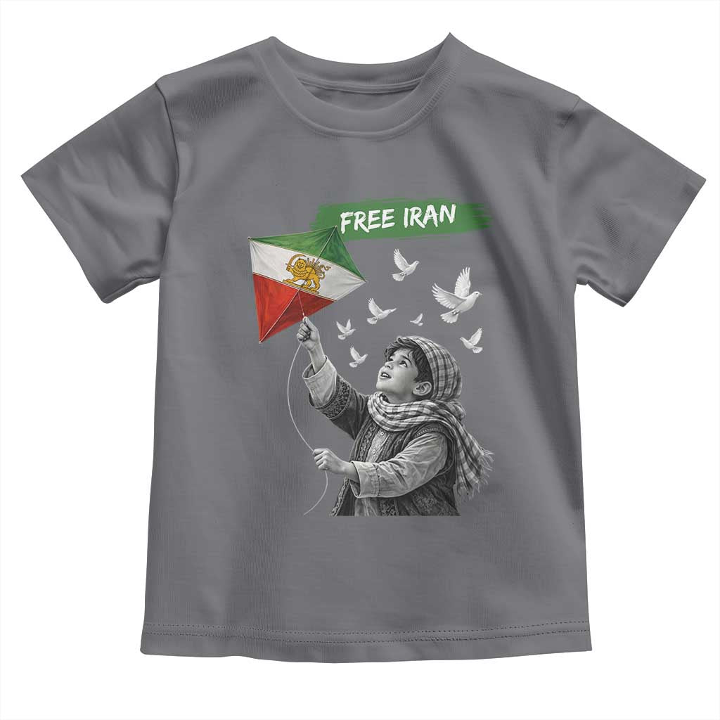 Free Iran Toddler T Shirt Lion And Sun Flag Persian Freedom Movement