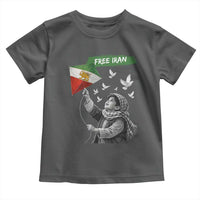 Free Iran Toddler T Shirt Lion And Sun Flag Persian Freedom Movement
