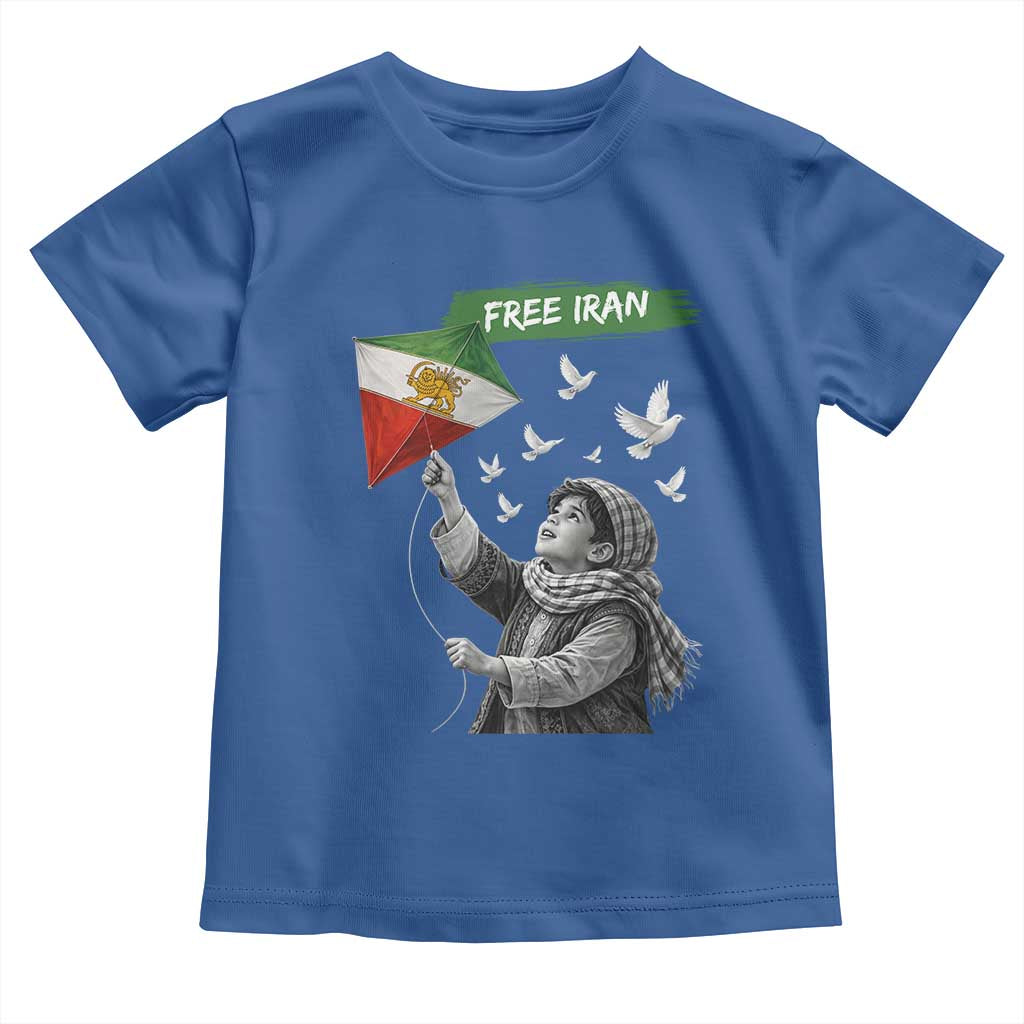 Free Iran Toddler T Shirt Lion And Sun Flag Persian Freedom Movement