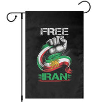 Free Iran Garden Flag Iran Lion Sun Flag Fist