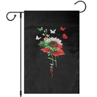 Free Iran Protest Garden Flag Sunflower Flag