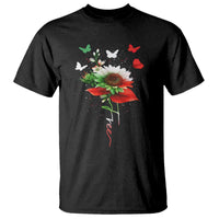 Free Iran Protest T Shirt Sunflower Flag
