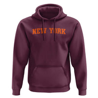New York Hoodie Vintage Varsity Sports Throwback Design