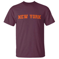 New York T Shirt Vintage Varsity Sports Throwback Design
