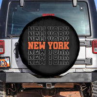 Vintage New York Spare Tire Cover Name Retro Design