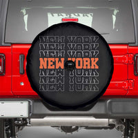 Vintage New York Spare Tire Cover Name Retro Design
