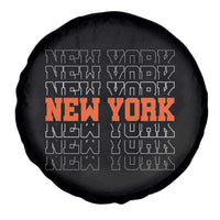 Vintage New York Spare Tire Cover Name Retro Design