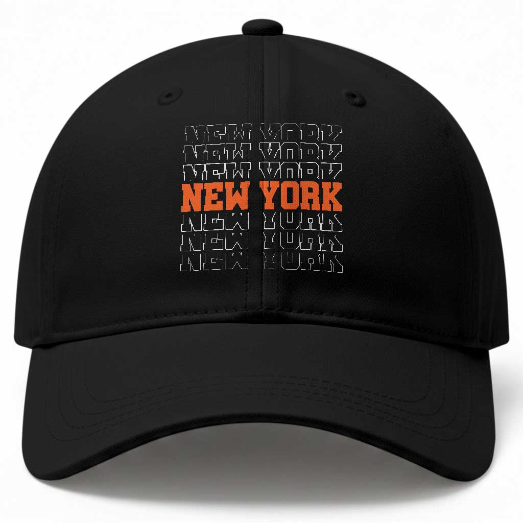 Vintage New York Baseball Cap Name Retro Design