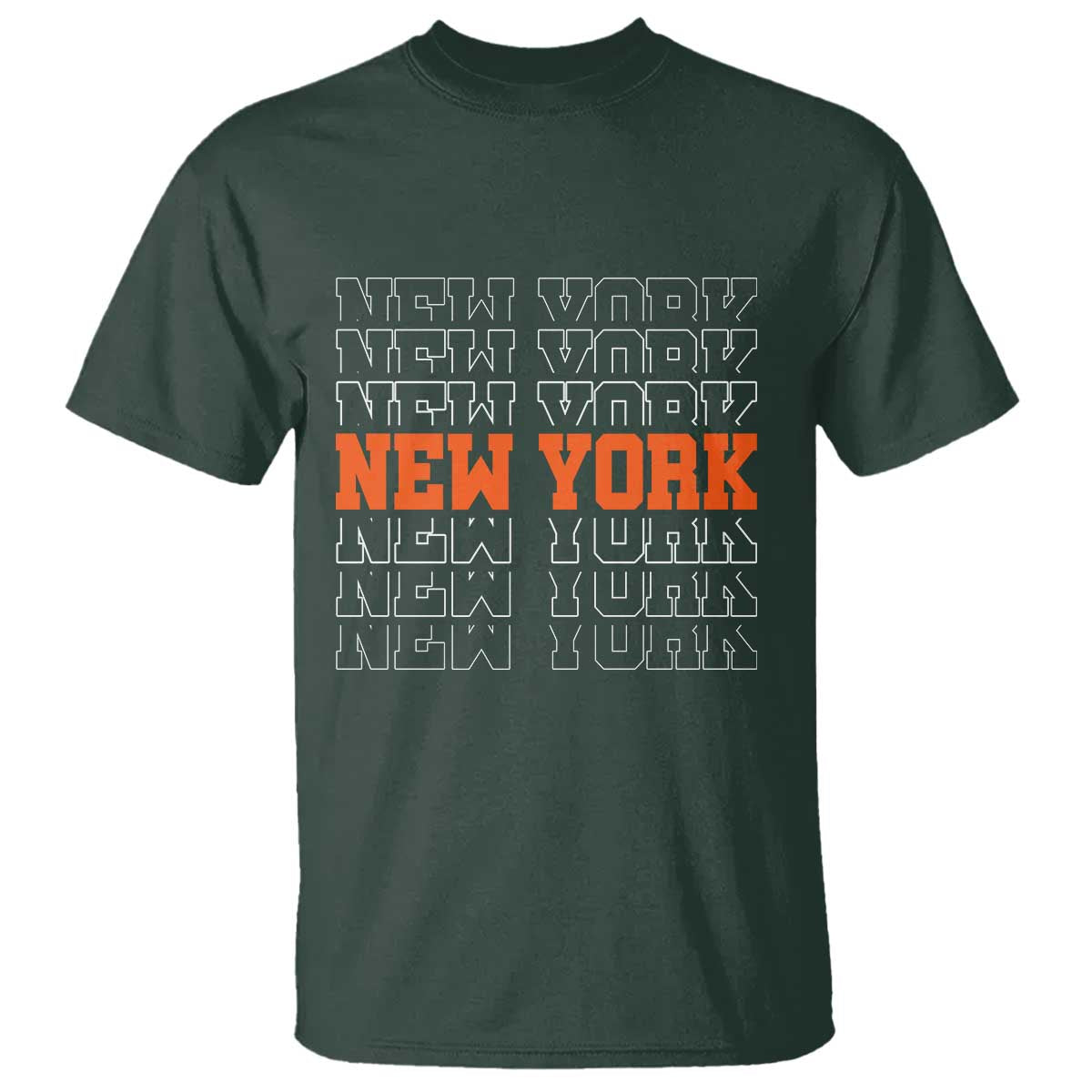 Vintage New York T Shirt Name Retro Design