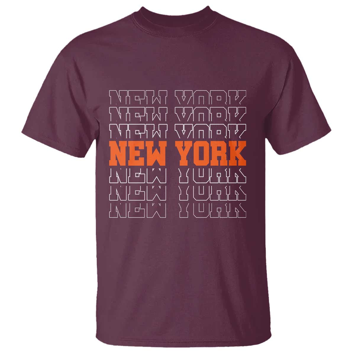 Vintage New York T Shirt Name Retro Design