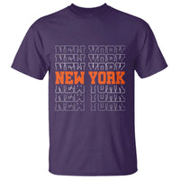 Vintage New York T Shirt Name Retro Design