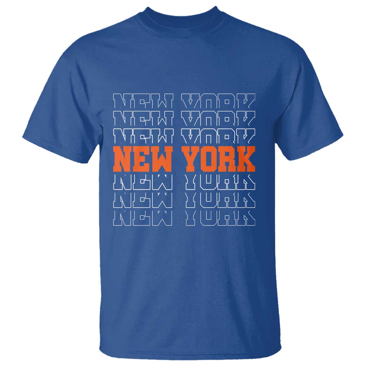 Vintage New York T Shirt Name Retro Design