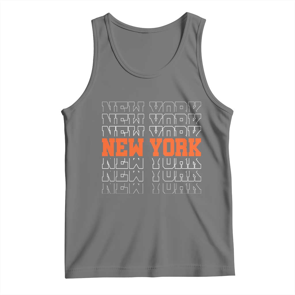 Vintage New York Tank Top Name Retro Design