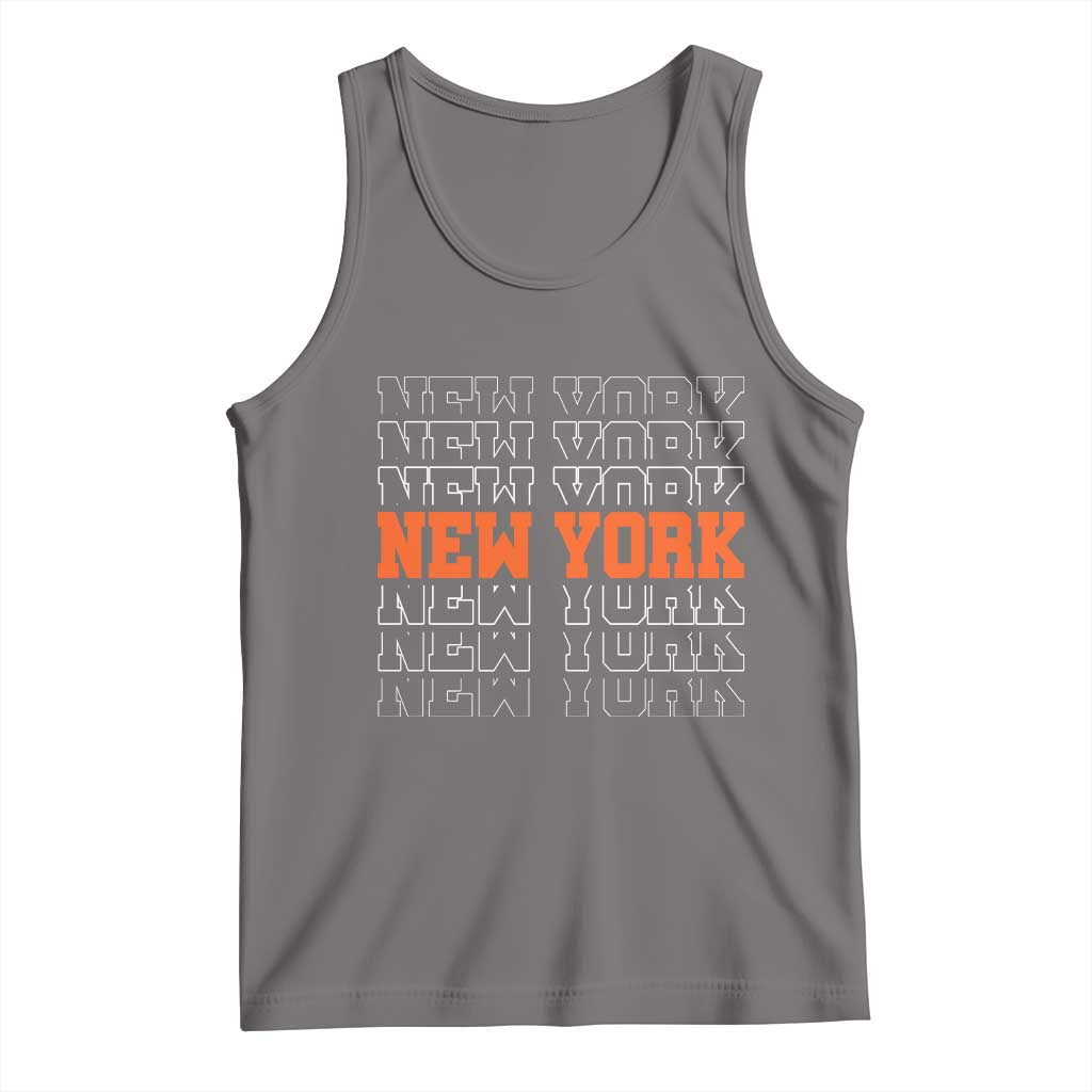 Vintage New York Tank Top Name Retro Design