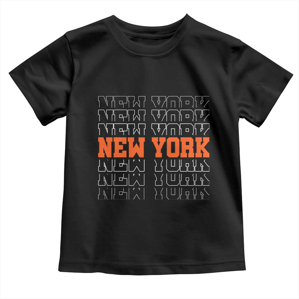 Vintage New York Toddler T Shirt Name Retro Design