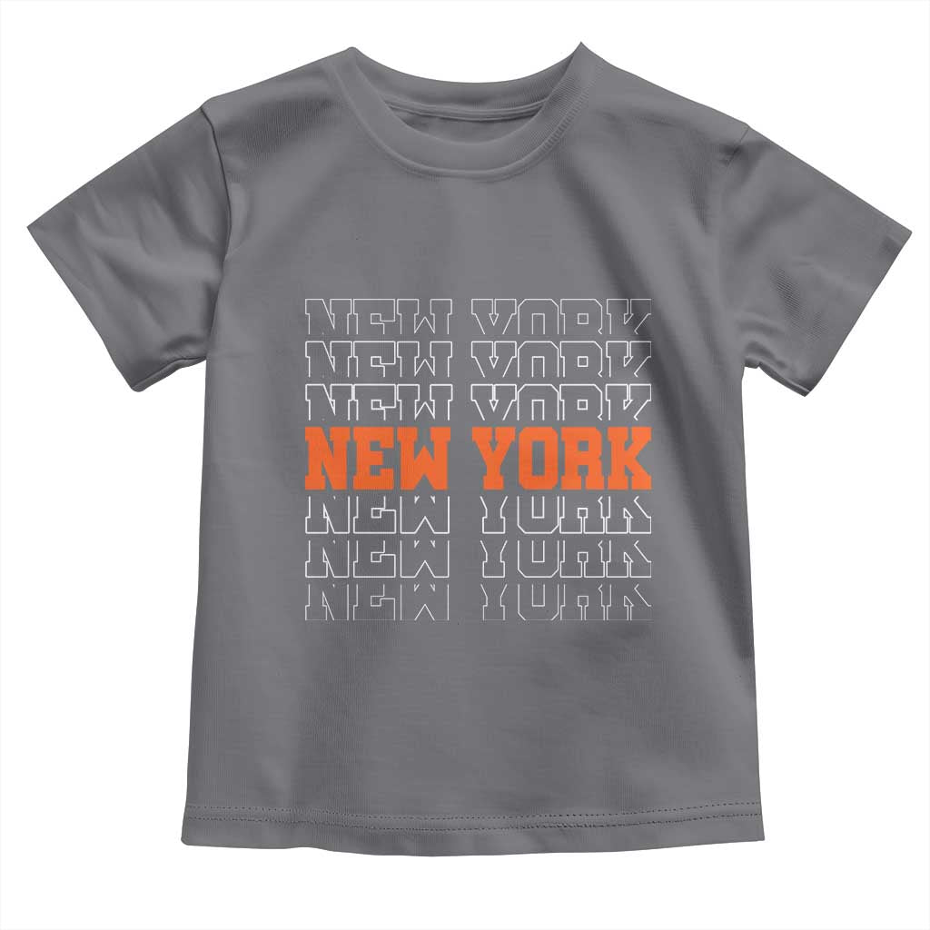 Vintage New York Toddler T Shirt Name Retro Design