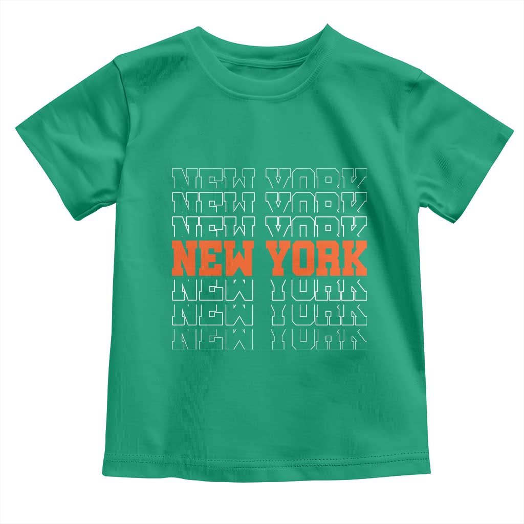Vintage New York Toddler T Shirt Name Retro Design