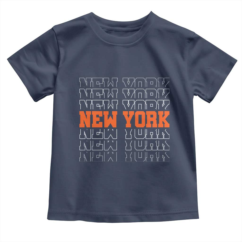 Vintage New York Toddler T Shirt Name Retro Design