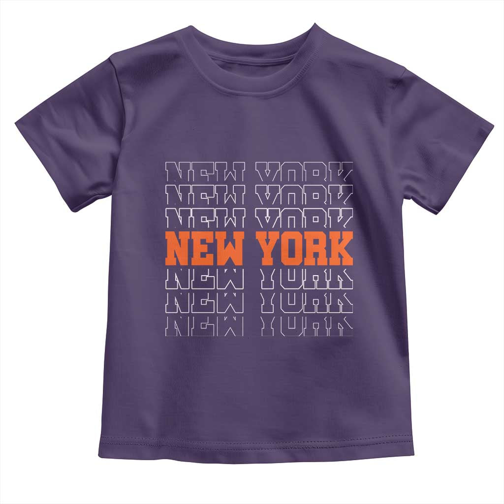 Vintage New York Toddler T Shirt Name Retro Design