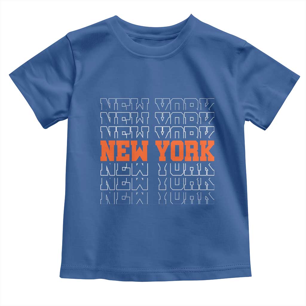 Vintage New York Toddler T Shirt Name Retro Design