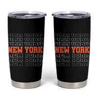 Vintage New York Tumbler Cup Name Retro Design