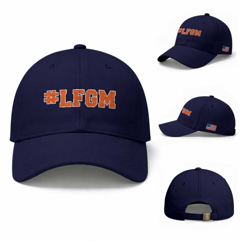 LFGM Baseball Cap Vintage Retro Throwback Design