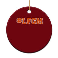 LFGM Ceramic Ornament Vintage Retro Throwback Design
