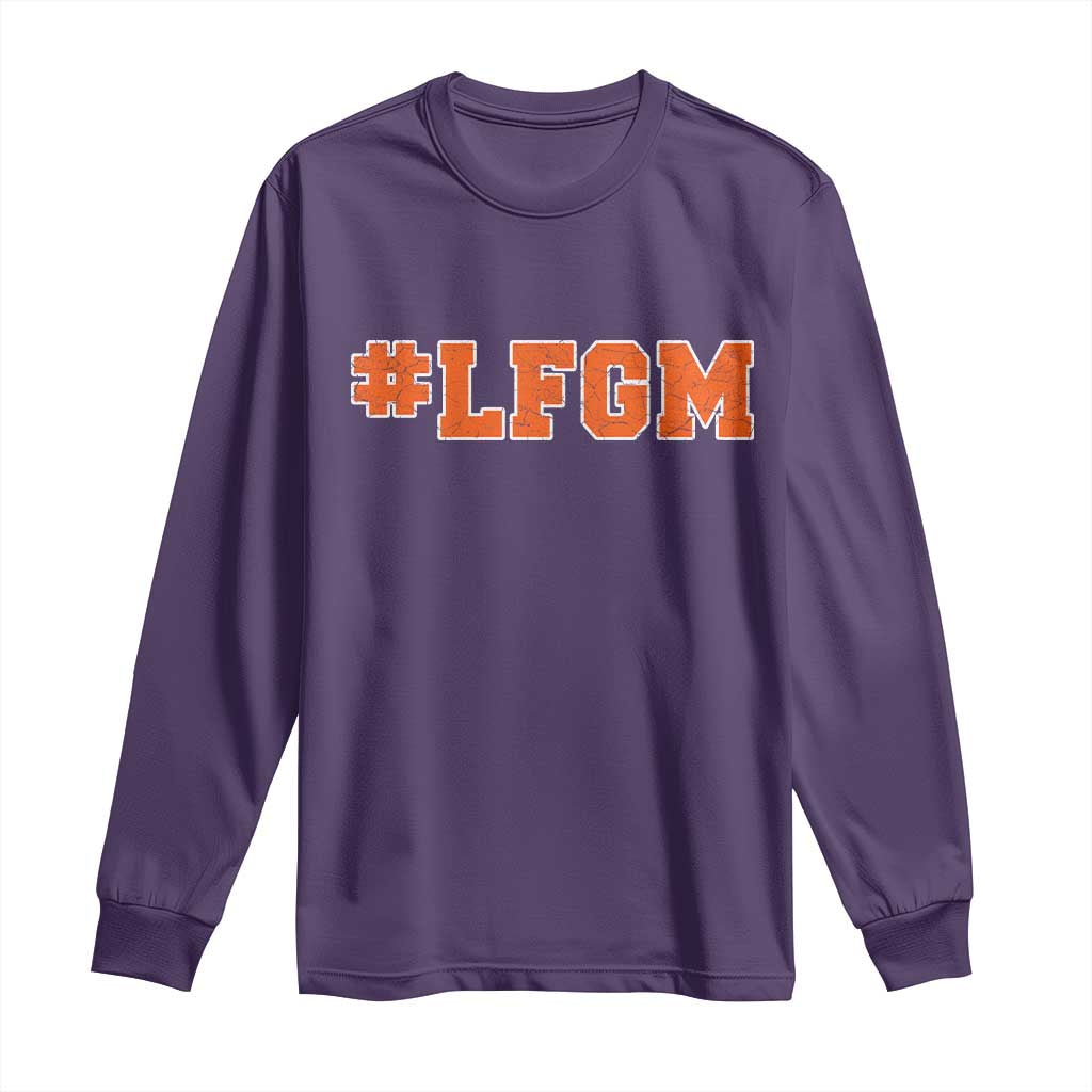 LFGM Long Sleeve Shirt Vintage Retro Throwback Design