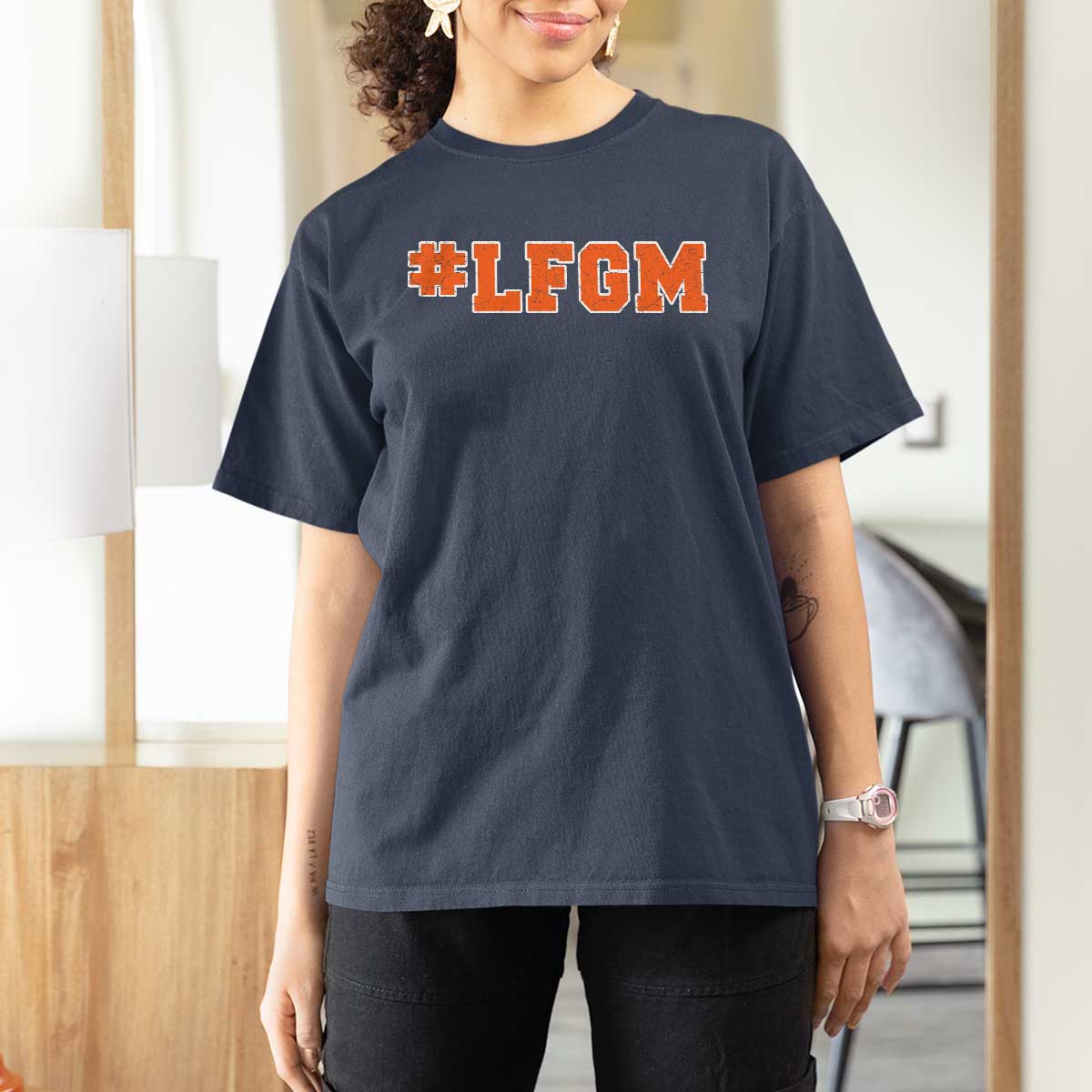 LFGM T Shirt For Women Vintage Retro Throwback Design