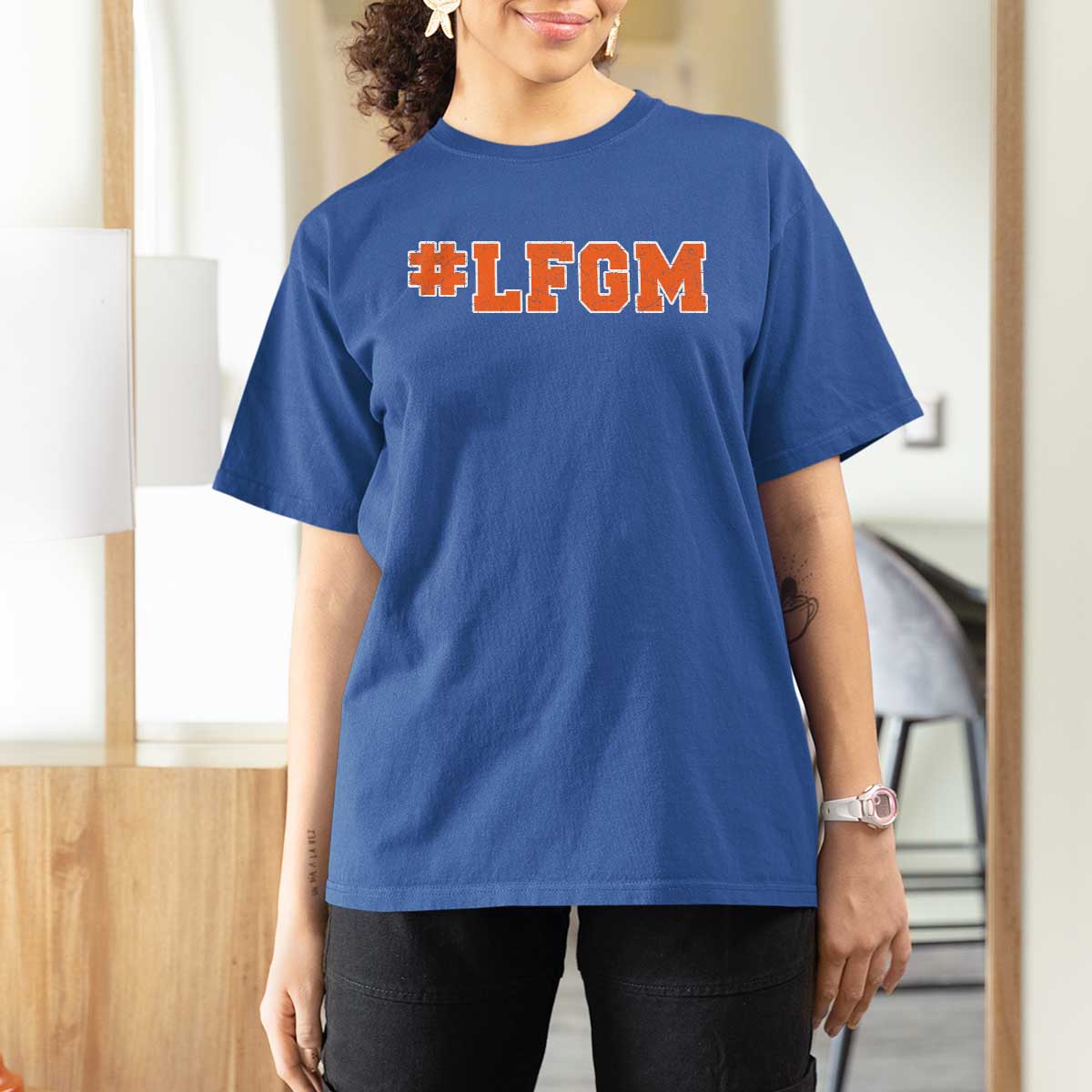 LFGM T Shirt For Women Vintage Retro Throwback Design