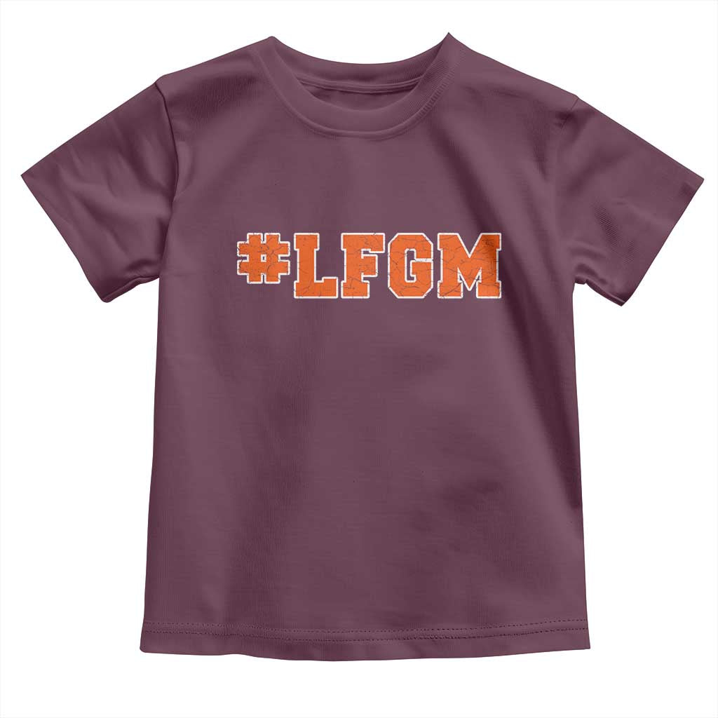 LFGM Toddler T Shirt Vintage Retro Throwback Design