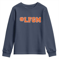 LFGM Youth Sweatshirt Vintage Retro Throwback Design