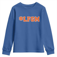 LFGM Youth Sweatshirt Vintage Retro Throwback Design