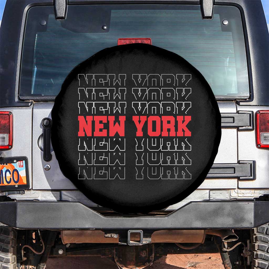 New York Vintage Spare Tire Cover State Pride Classic Throwback Design
