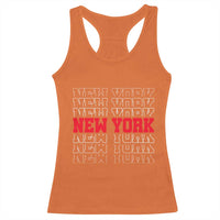 New York Vintage Racerback Tank Top State Pride Classic Throwback Design
