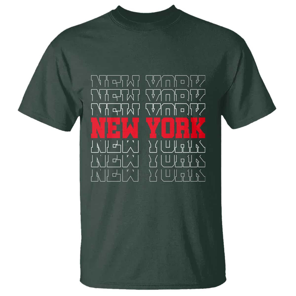 New York Vintage T Shirt State Pride Classic Throwback Design