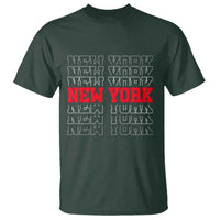 New York Vintage T Shirt State Pride Classic Throwback Design