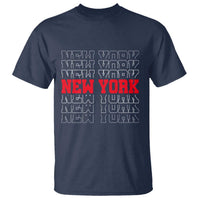 New York Vintage T Shirt State Pride Classic Throwback Design