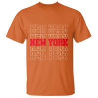 New York Vintage T Shirt State Pride Classic Throwback Design
