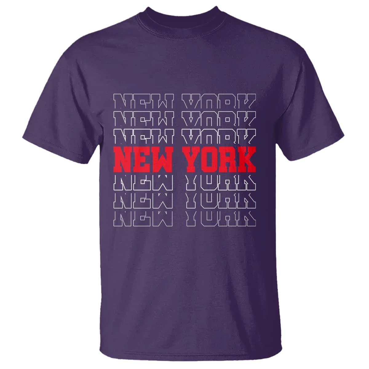 New York Vintage T Shirt State Pride Classic Throwback Design